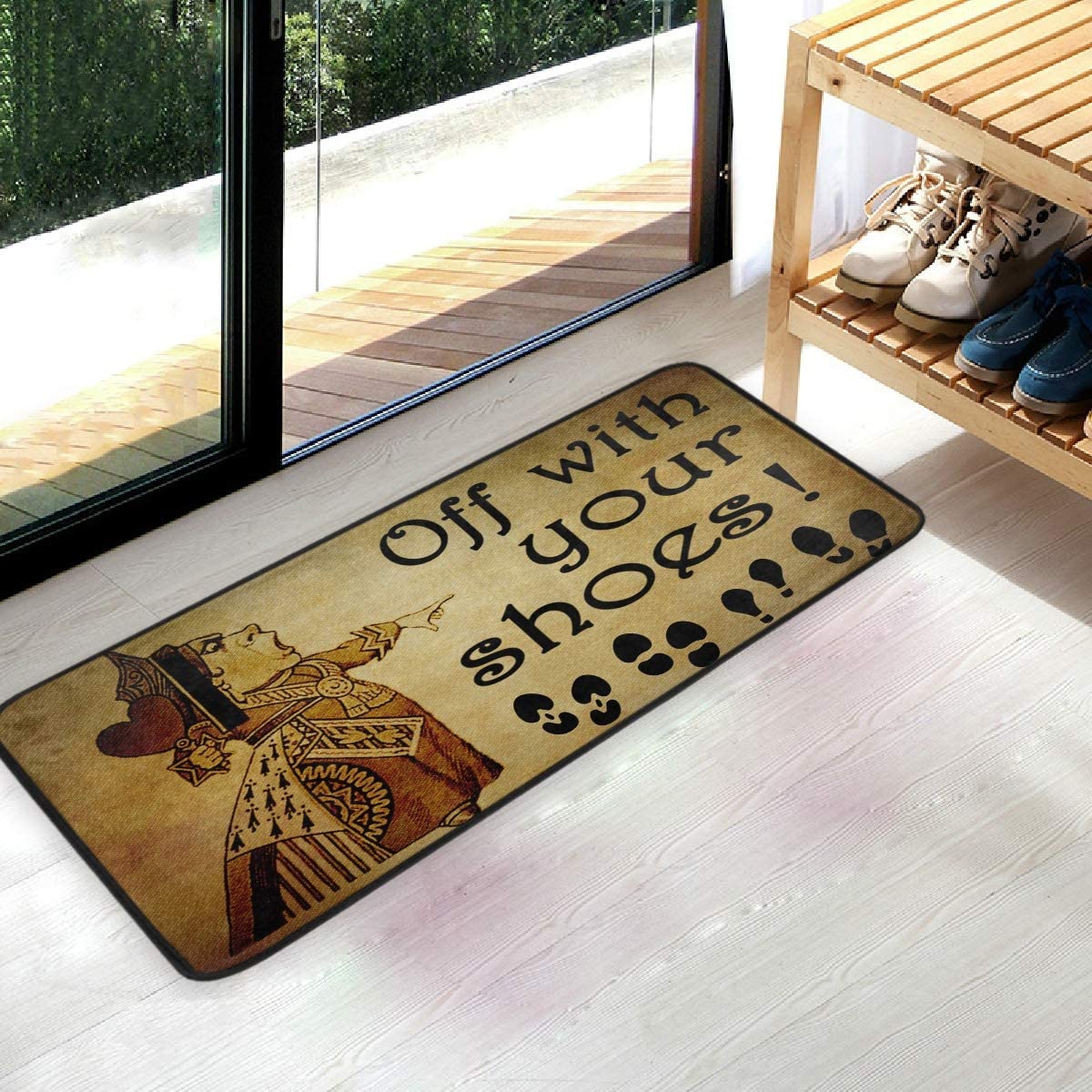 BETTKEN Kitchen Floor Mat Summer Tropical Palm Tree Non Slip Doormat Area Rugs Runner for Living Room Hallway Bedroom Bathroom Entryway Indoor Outdoor Washable Carpet,2X6 Feet BETTKEN Kitchen Floor Mat Summer Tropical Palm Tree Non Slip Doormat Area Rugs Runner for Living Room Hallway Bedroom Bathroom Entryway Indoor Outdoor Washable Carpet,2X6 Feet